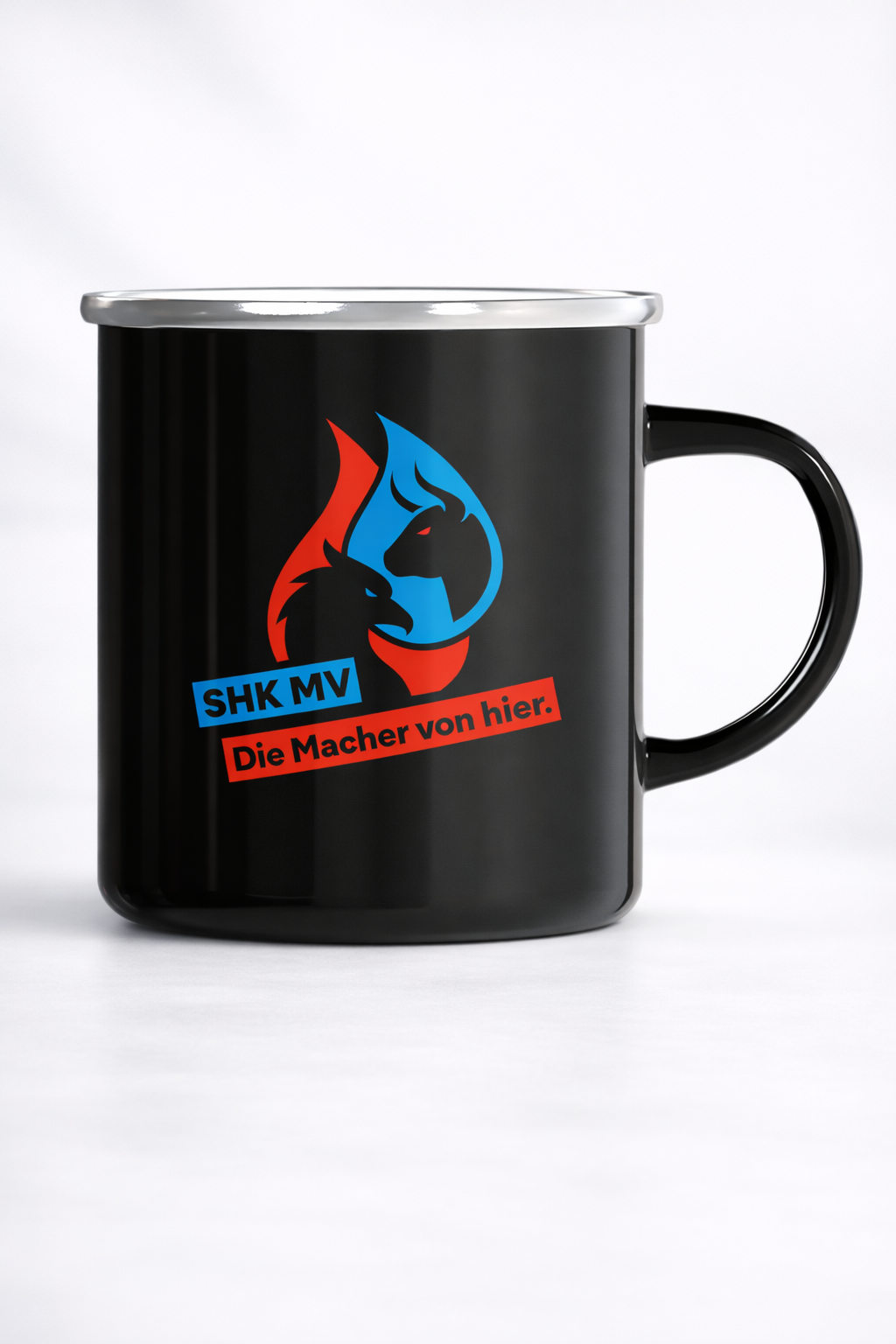 Emailletasse Vintage