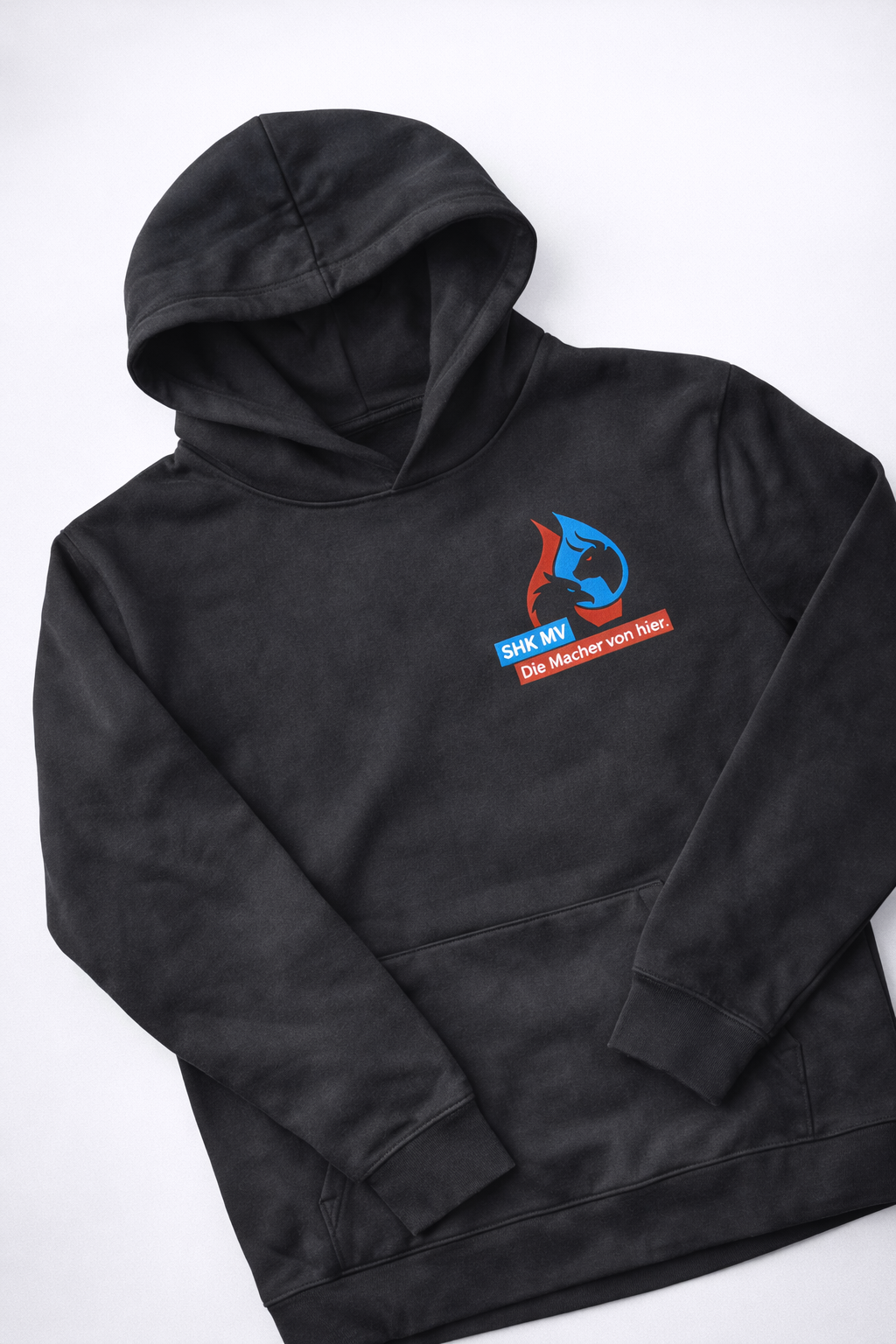 Hoodie mit gedrucktem Logo