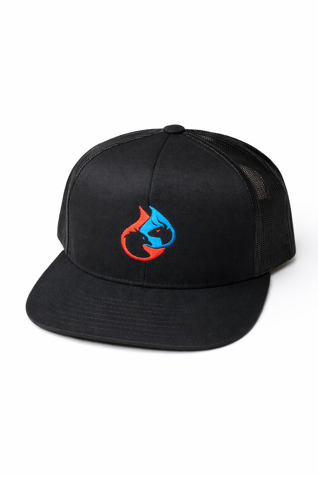 Netz Cap mit gesticktem Logo vorne