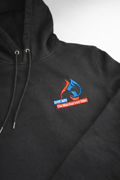 Hoodie mit gesticktem Logo