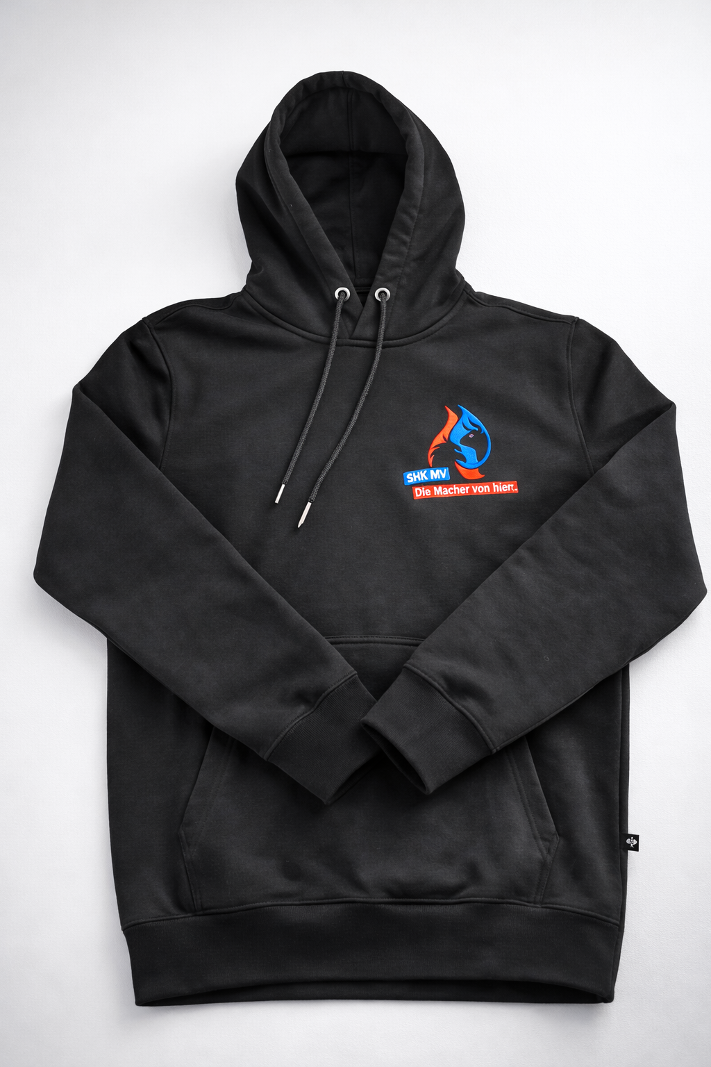 Hoodie mit gesticktem Logo