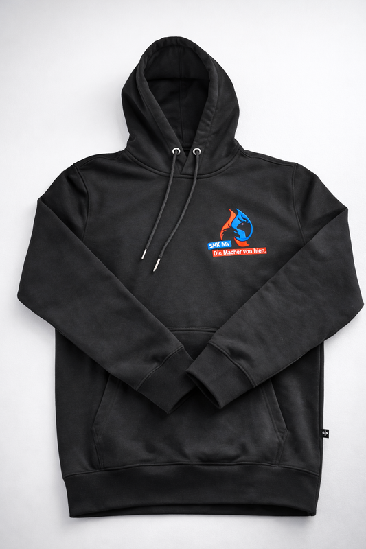 Hoodie mit gesticktem Logo
