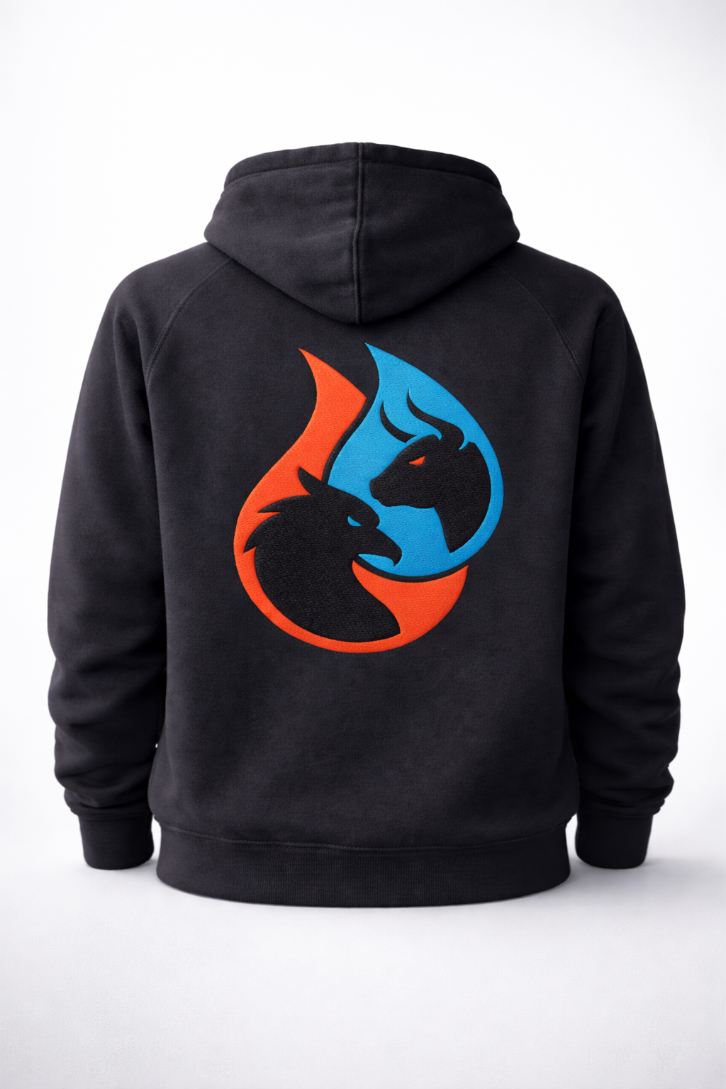 Hoodie mit gesticktem Logo